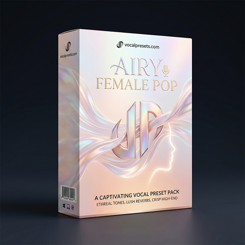 Airy Female Pop vocal preset by Vocal Labs