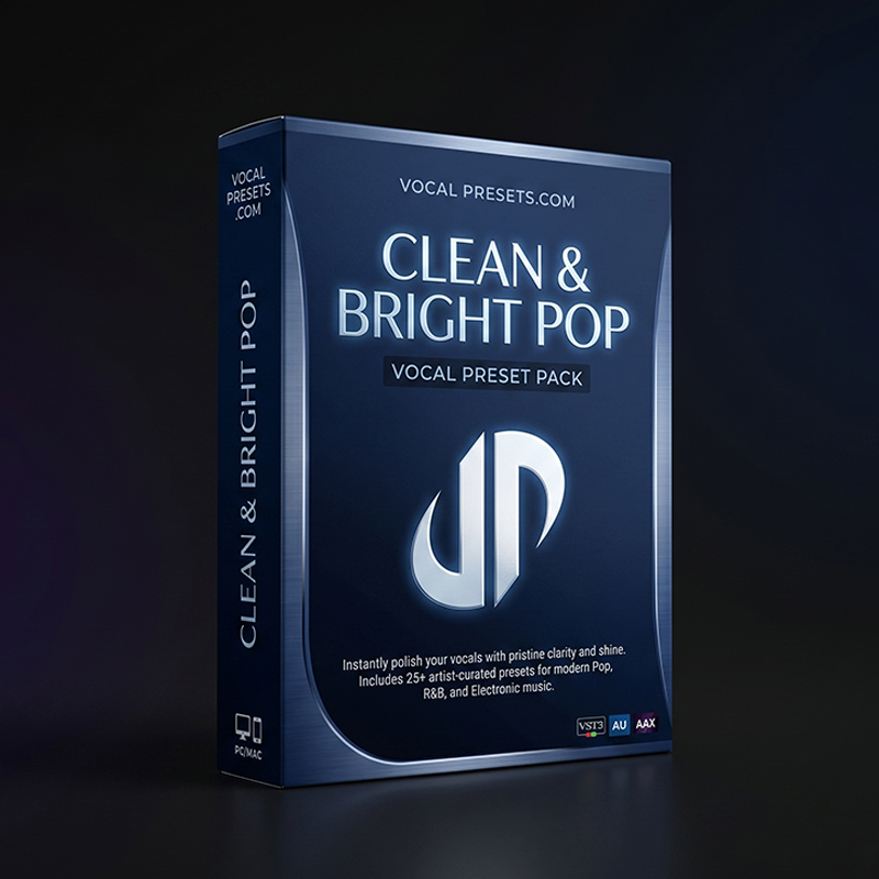 Clean & Bright Pop vocal preset by Vocal Labs