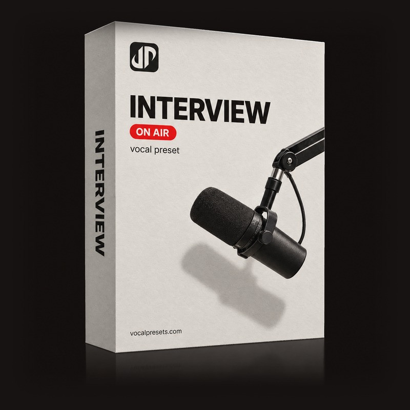 Interview vocal preset by Vocal Labs