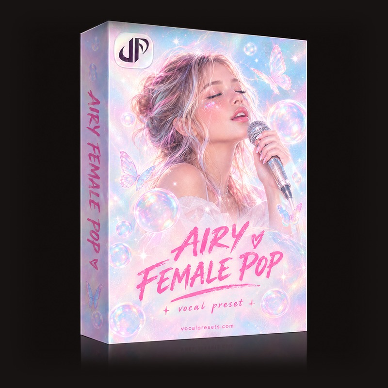 Airy Female Pop vocal preset by Vocal Labs